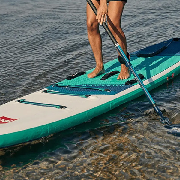 2024 Red Paddle Co 12'0'' Voyager MSL Stand Up Paddle Board , Bag & Pump Package 001-001-002-0063 - Blue